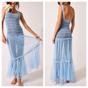 Free People Smock About It Slip Maxi Dress Size Xs Women